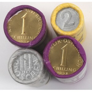 Austria, Set of Mint Rolls