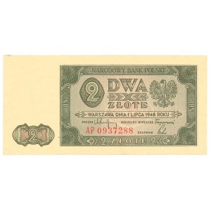 PRL, 2 zloty 1948 BS - PMG 67 EPQ