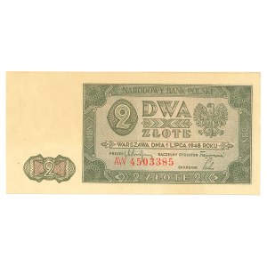 PRL, 2 zloty 1948 BS - PMG 67 EPQ