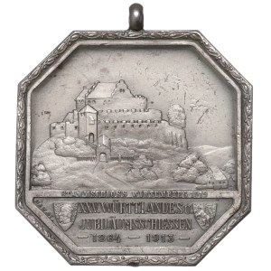 Nemecko, medaila zo streleckých pretekov v Štutgarte v roku 1913