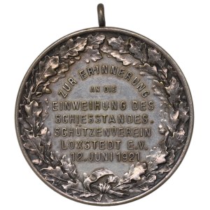 Germany, Medal shooting competition Loxstedt 1921 - Oertel Berlin