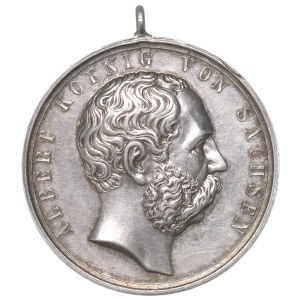 Nemecko, medaila zo streleckých pretekov v Chemnitzi v roku 1885