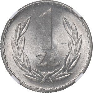 PRL, 1 złoty 1949 - NGC MS66