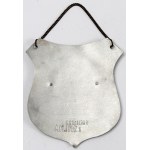 Second Polish Republic, "Our Lady of Ostra Brama" Neck Guard, Souvenir from Vilnius