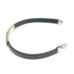 Poland, Silver and Rubber Bracelet