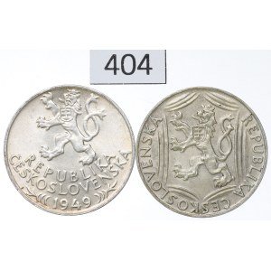 Czechoslovakia, Lot of 100 crowns 1948-49