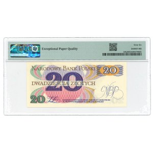 PRL, 20 złoty 1982 A - PMG 66 EPQ.