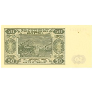PRL, 50 złotych 1948 EF