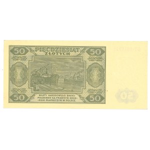 People's Republic of Poland, 50 złotych, 1948 DY