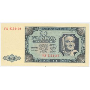 PRL, 20 złotych 1948 FK