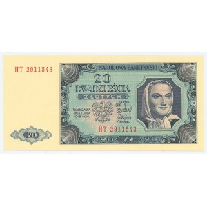PRL, 20 złotych 1948 HT