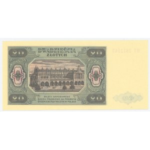 PRL, 20 złotych 1948 HT