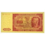 People's Republic of Poland, 100 zlotych, 1948 KL