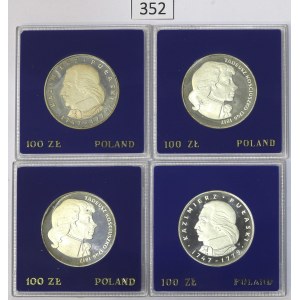 PRL, Zestaw 100 złotych 1976