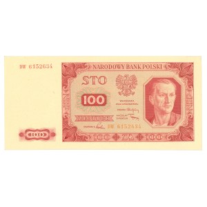 People's Republic of Poland, 100 zlotych, 1948 DW