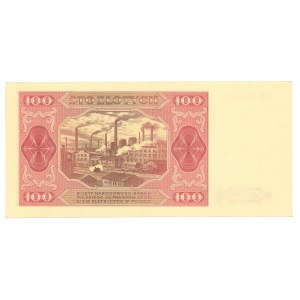 People's Republic of Poland, 100 zlotych, 1948 DW