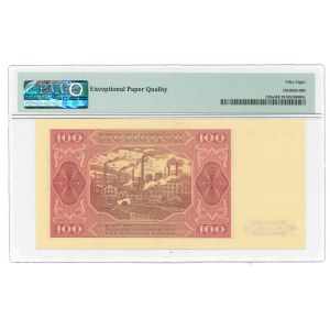 People's Republic of Poland, 100 zlotych, 1948 HI PMG 58 EPQ G5