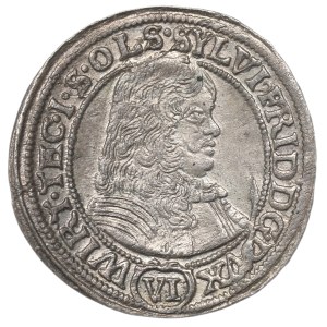 Śląsk, Księstwo Oleśnickie, Sylwiusz Fryderyk, 6 krajcarów 1674