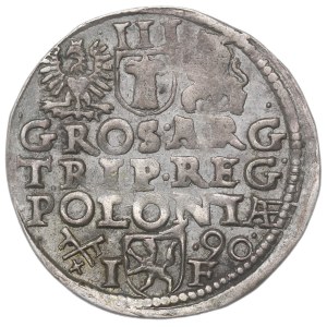 Sigismund III, 3 groschen 1590, Posen