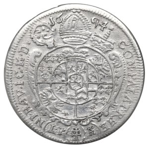 Silésie, Duché de Nysa des évêques de Wrocław, François-Louis, 15 kreuzers, 1694, Nysa