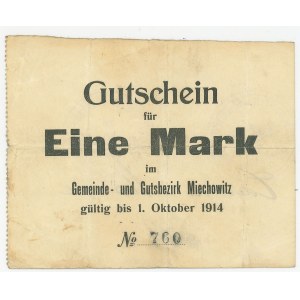 Miechowice 1 mark 1914