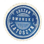 The Latoszyn Manor Estate - zinc-plate print