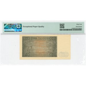 PRL, 2 zloty 1948 BG - PMG 65 EPQ