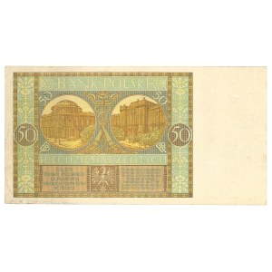 Druhá polská republika, 50 zlotých, 1929 EU
