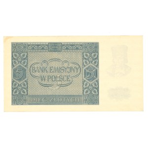 GG, 5 złoty 1940 C - PMG 35