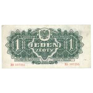 People's Republic of Poland, 1 zloty, 1944, XO ...owym