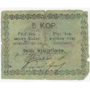 Władysławów Settlement, 5 kopecks
