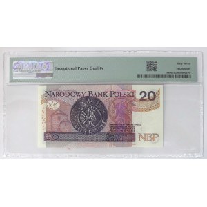 20 złotych 2016 BA - PMG 67 EPQ