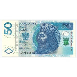 50 zlotys 2012 AM