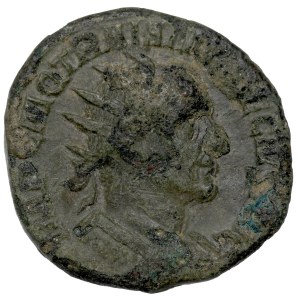 Cesarstwo Rzymskie, Trajan Decjusz, Dupondius - DACIA