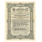 Warsaw-Vienna Railway Company, 2 x 500 marks, 1 x 2,000 marks, 1901