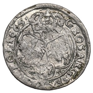 John II Casimir, 6 groschen 1665, Bromberg