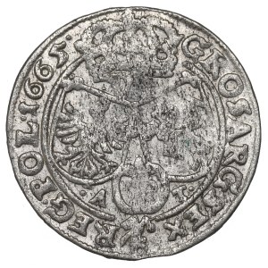 John II Casimir, 6 groschen 1665, Bromberg