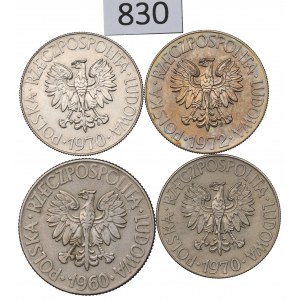 PRL, Zestaw 10 złotych 1960-72 Kościuszko