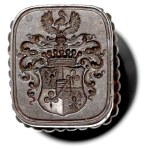Personal seal with a coat of arms