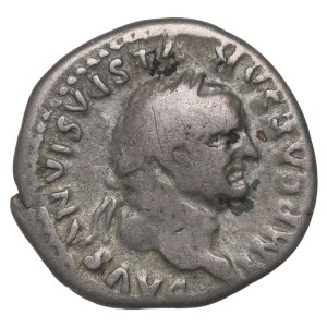 Roman Empire, Vespasianus, Denarius