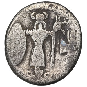 Roman Republic, Julius Caesar, Denarius (48 BC)