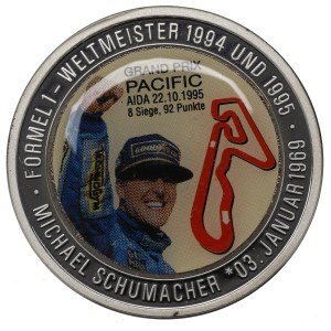 Medal Michael Schumacher 1995 - srebro