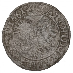 Śląsk pod panowaniem Habsburgów, Leopold I, 1 krajcar 1661, Wrocław
