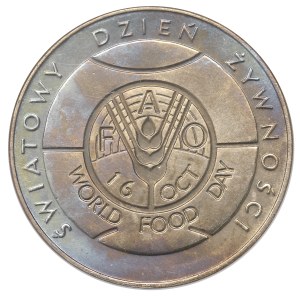 People's Republic of Poland, 50 złotych, 1981, FAO - pcg