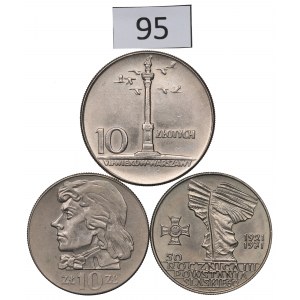 Repubblica Popolare Polacca, serie da 10 zloty 1965-71