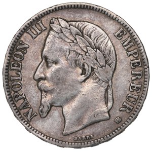 France, 5 francs 1868