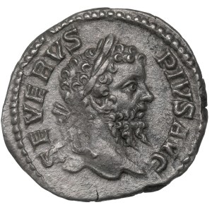 Empire romain, Septime Sévère, denier - P M TR P XVIII COS III P P