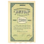 Beton Construction Joint-Stock Company, 25,000 marks — June 1921 issue