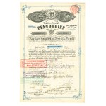 Gdańsk, 4% mortgage bond for 600 marks, 1911