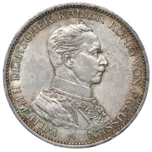 Nemecko, Prusko, 3 marky, 1914